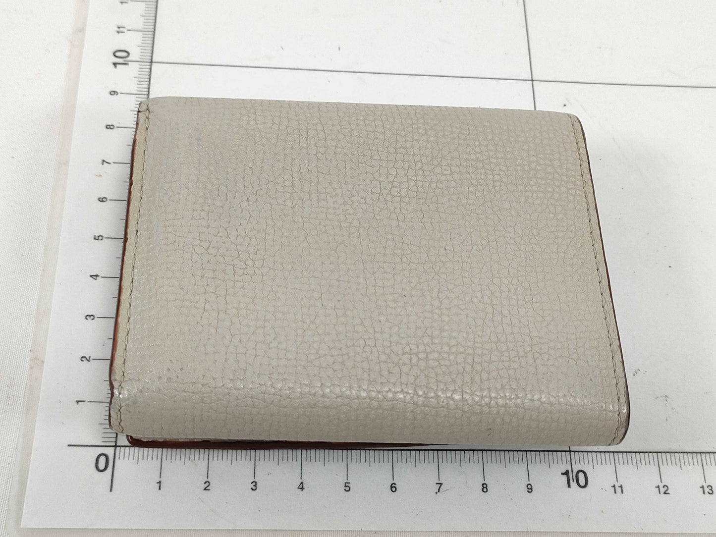 LOEWE Anagram Trifold Wallet in Light Ghost