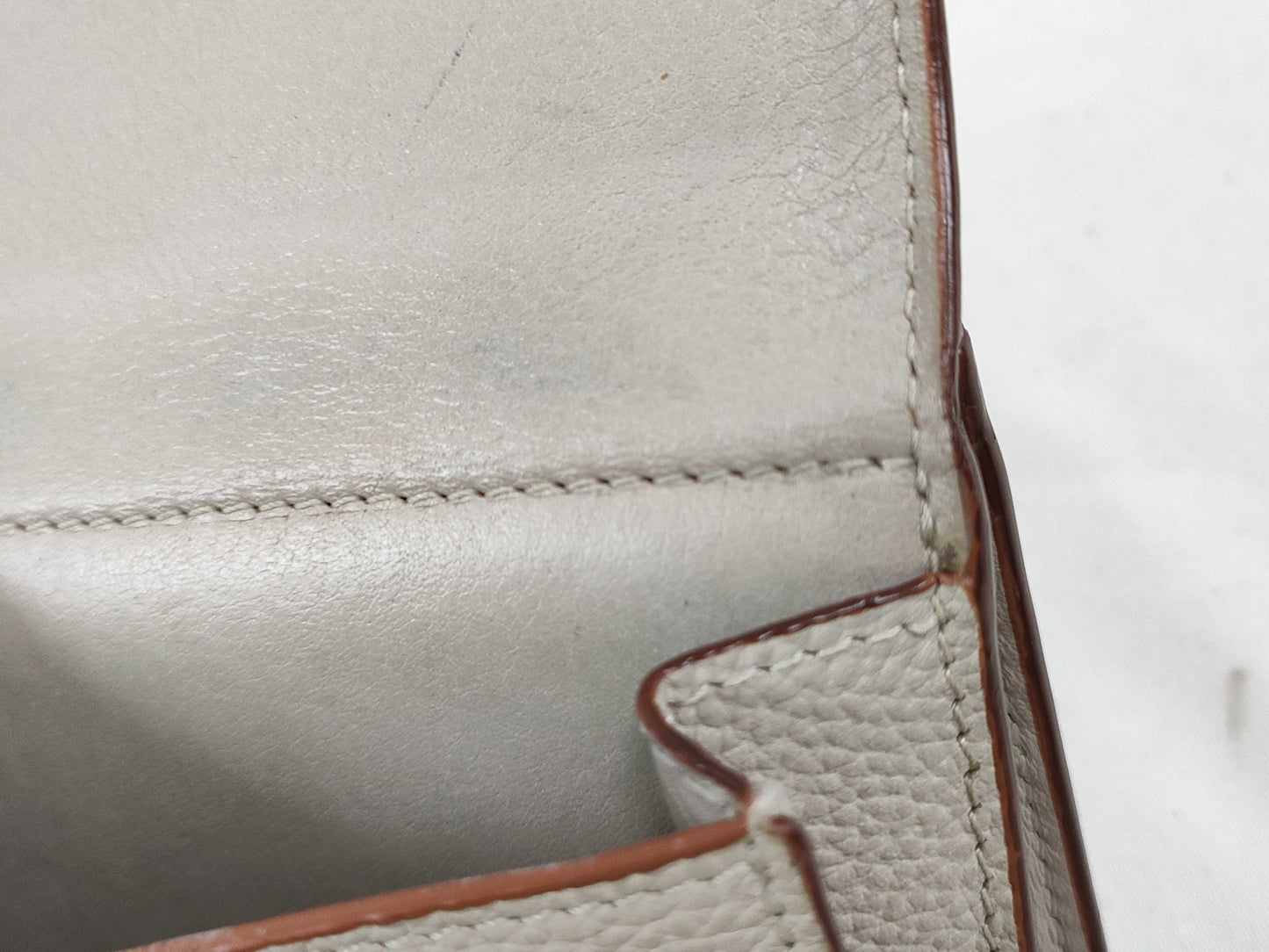 LOEWE Anagram Trifold Wallet in Light Ghost
