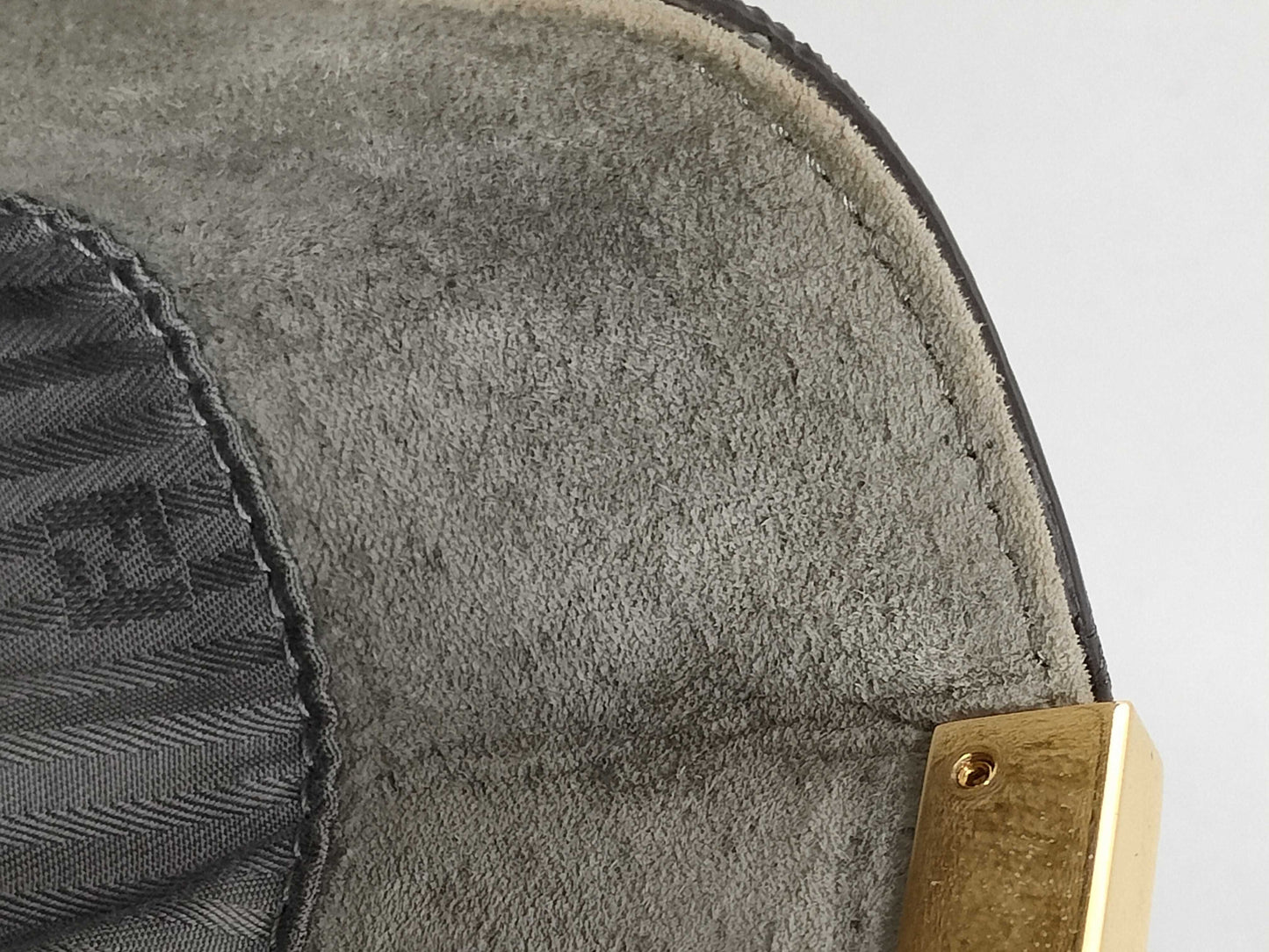 FENDI Two Jours 2-way Handbag Gray A4 8BH250 Handbag