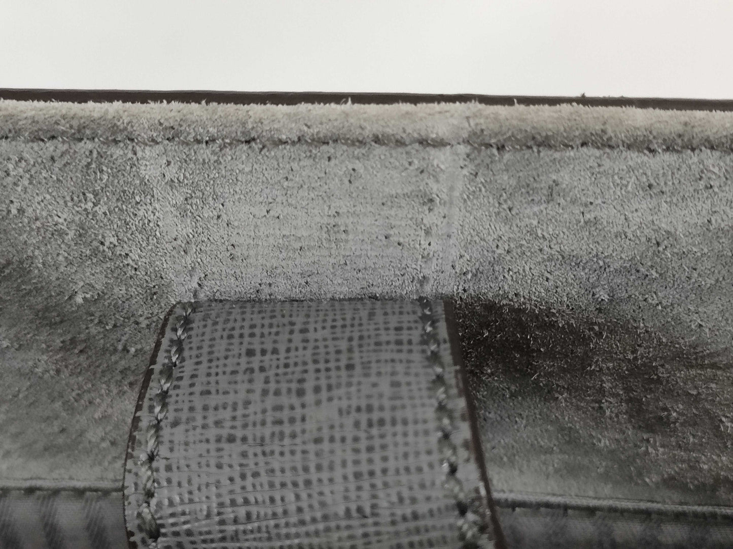 FENDI Two Jours 2-way Handbag Gray A4 8BH250 Handbag