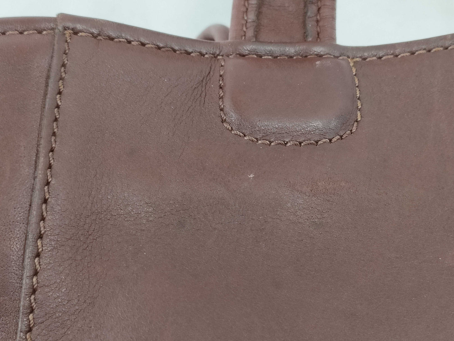 COACH Old Coach Handbag, Glovetanned Leather, Genuine Leather, 9305 Tote Bag