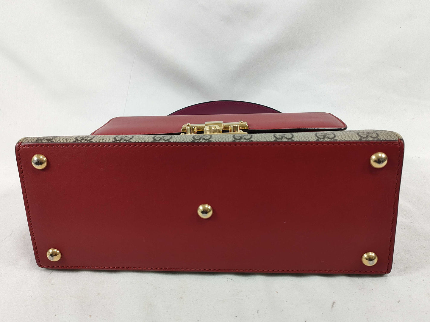 GUCCI GG Supreme Padlock 2-Way Bag 453188 520981 Shoulder/Handbag Handbag