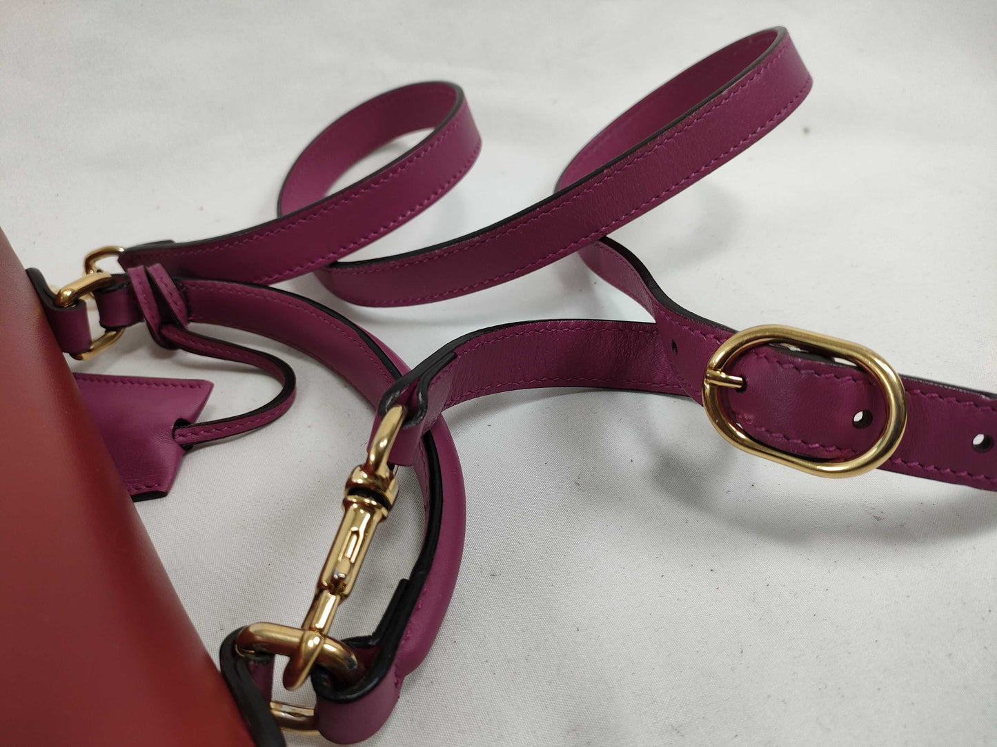 GUCCI GG Supreme Padlock 2-Way Bag 453188 520981 Shoulder/Handbag Handbag