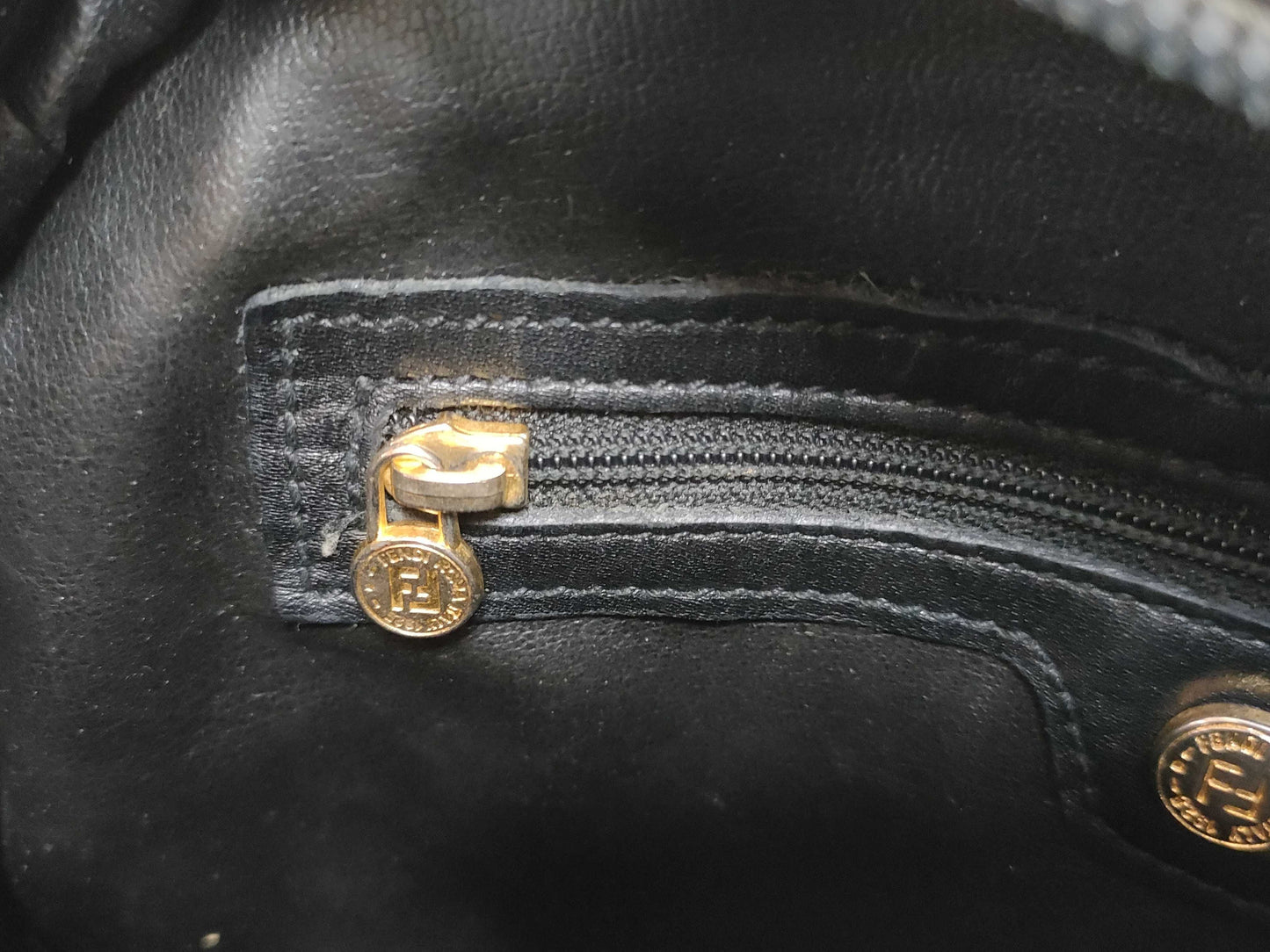 FENDI Leather Shoulder Bag Shoulder Bag