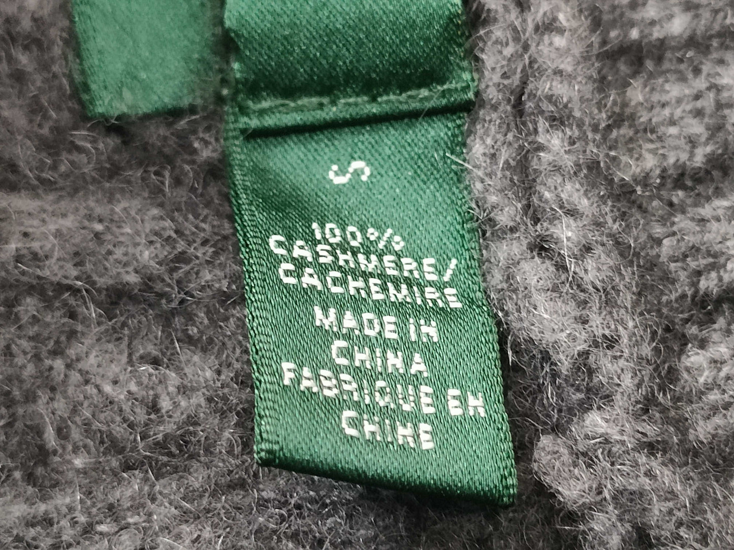 Ralph Lauren 100% Cashmere Sweater Top