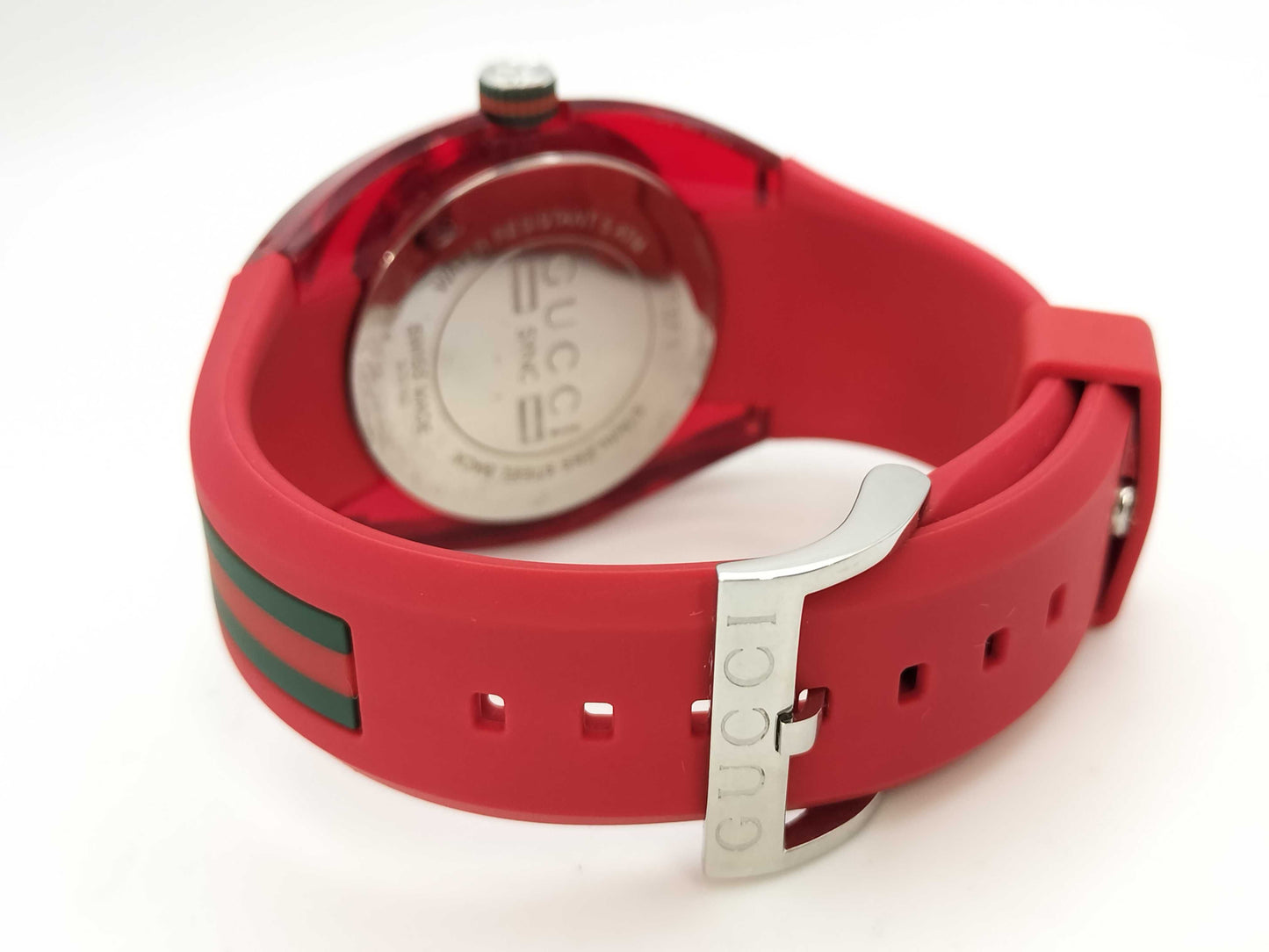 GUCCI Sync 137.1/YA137103A 18707982 Quartz Red Dial Men's Watch
