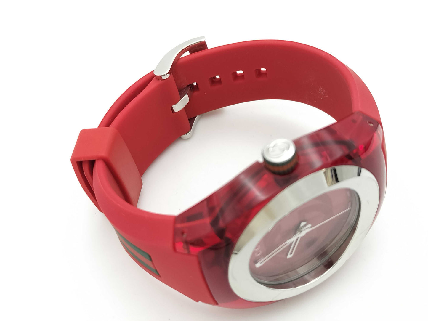 GUCCI Sync 137.1/YA137103A 18707982 Quartz Red Dial Men's Watch