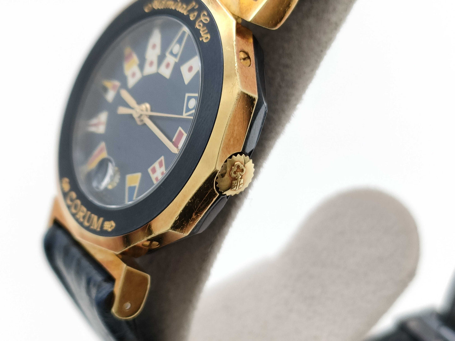 CORUM Admiral's Cup 39.610.31 550415 Quartz Blue Dial Women's Watch