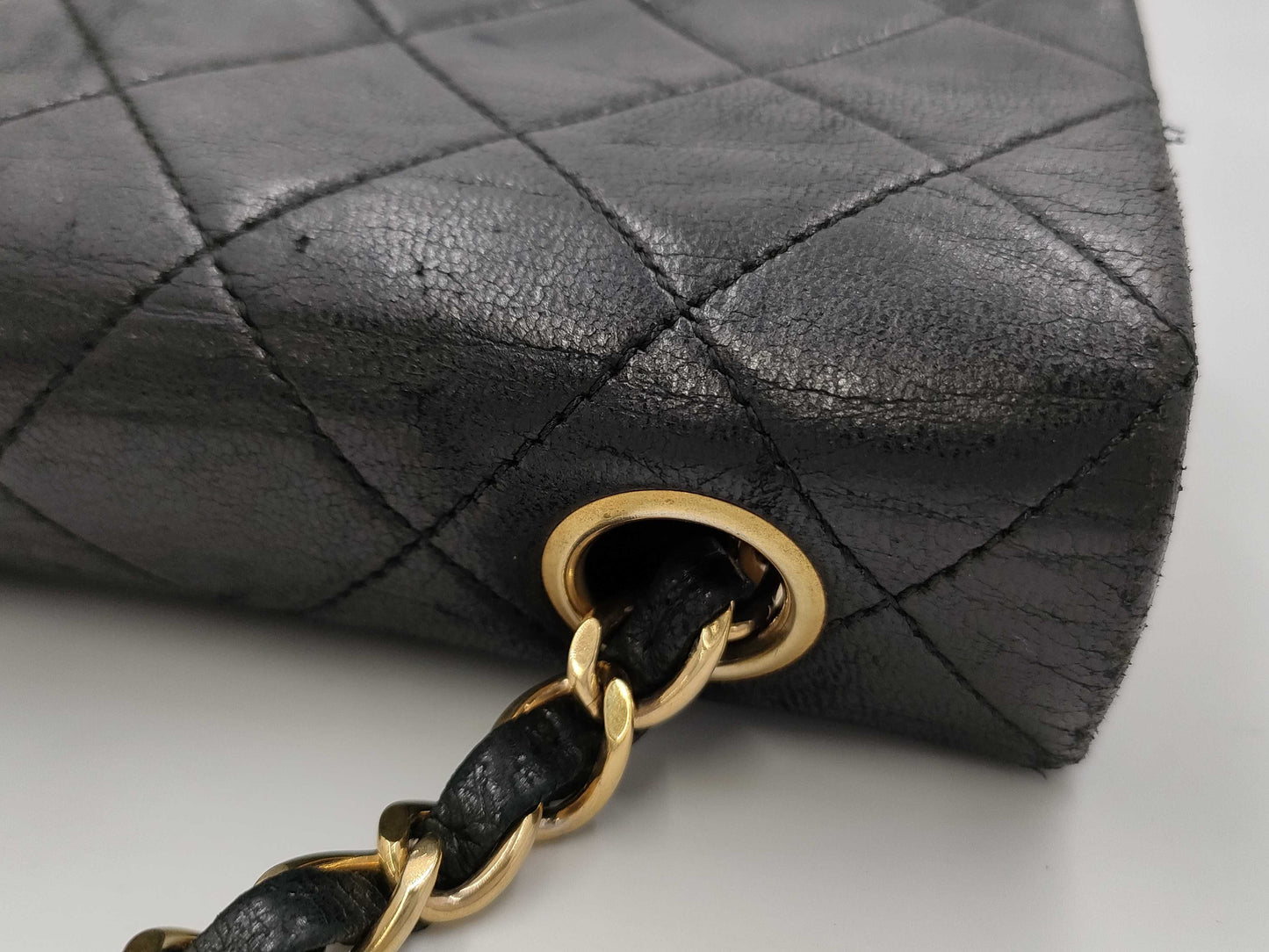 CHANEL Mini Matelasse 20 Lambskin Shoulder Bag