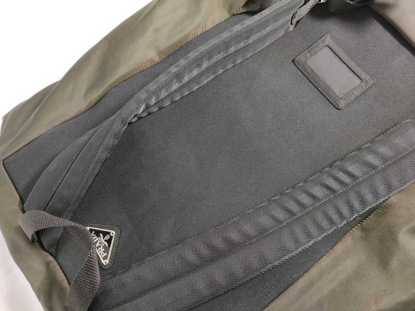 PRADA Nylon Backpack Green