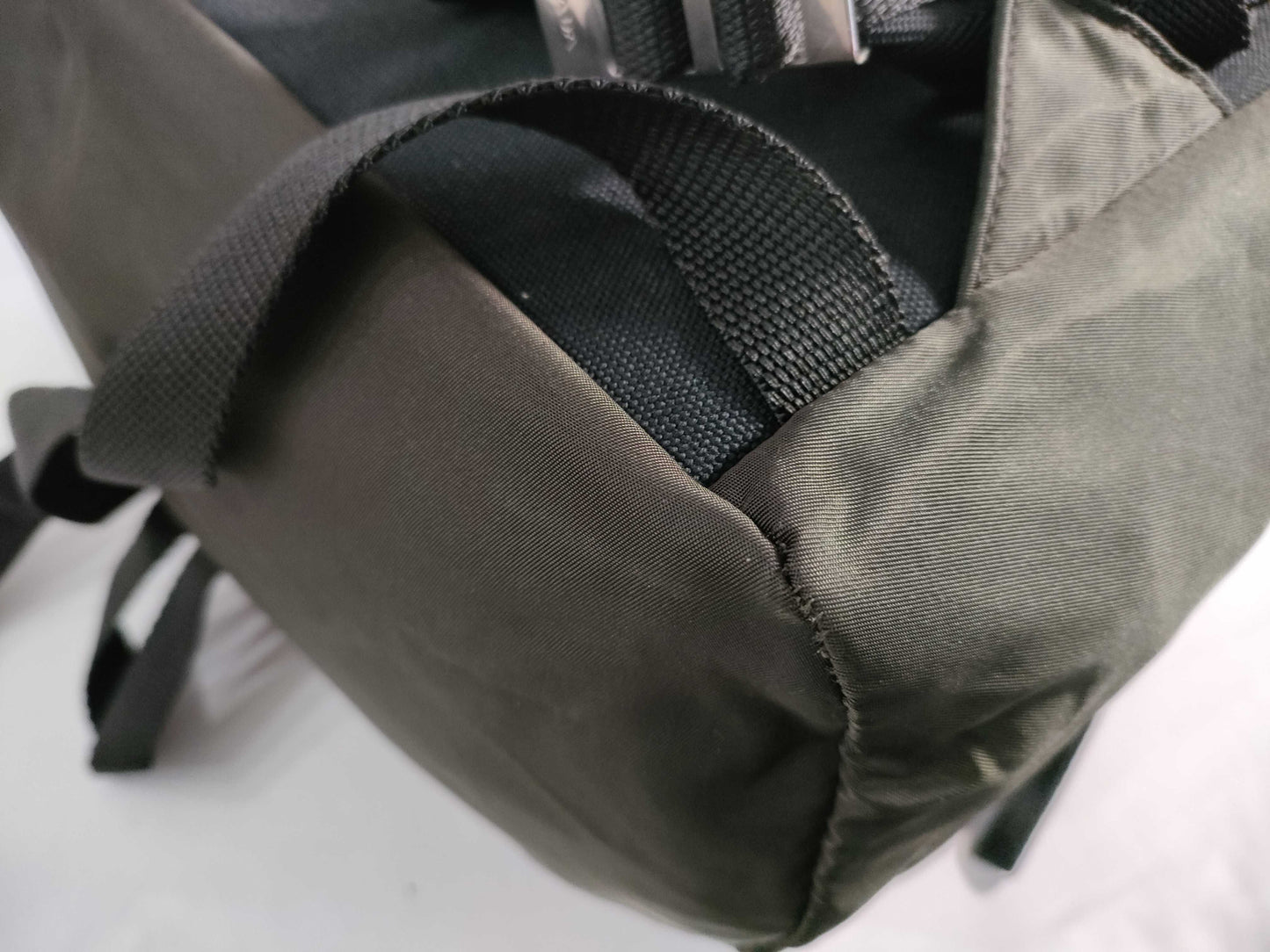 PRADA Nylon Backpack Green