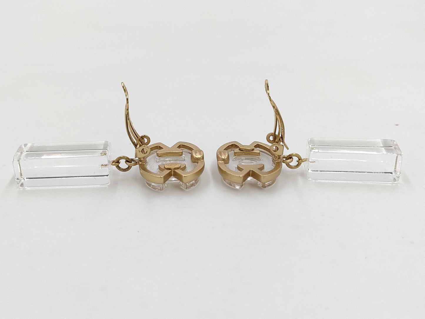 CHANEL Coco Mark Clear 01P Earrings