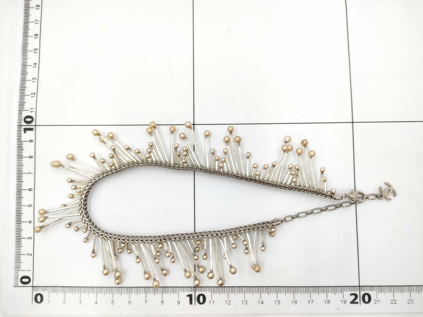 CHANEL Designer Pearl 98P Necklace