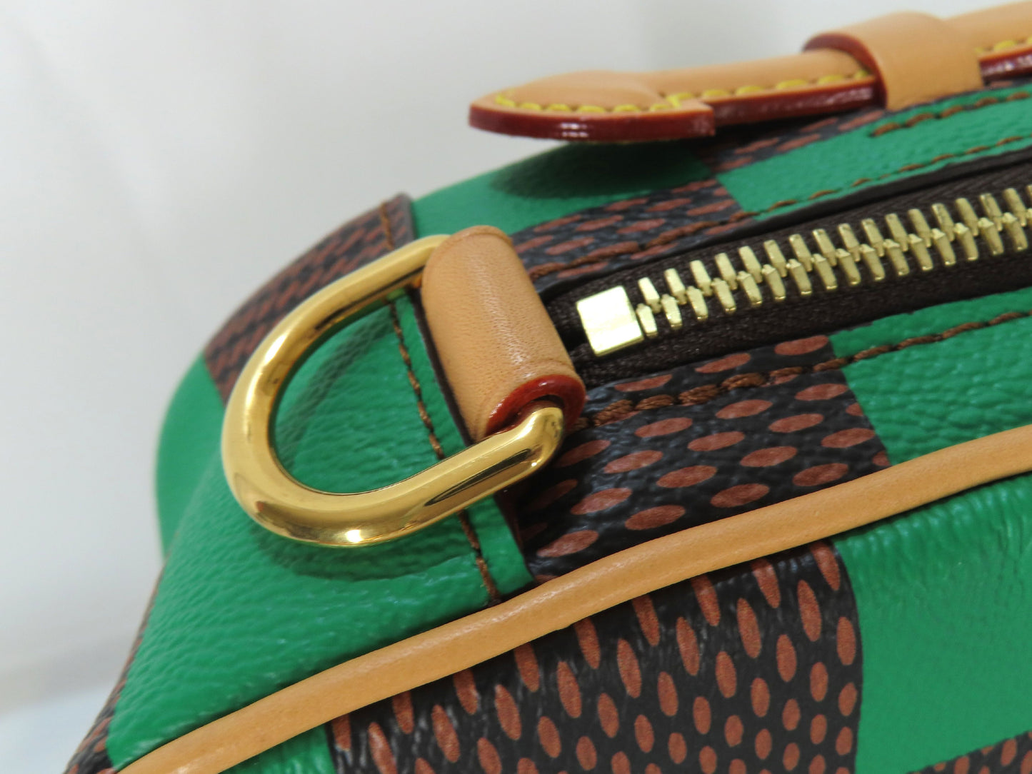 LOUIS VUITTON RFID Verified Damier Pop Chess Messenger Bag N40563 RFID Shoulder Bag