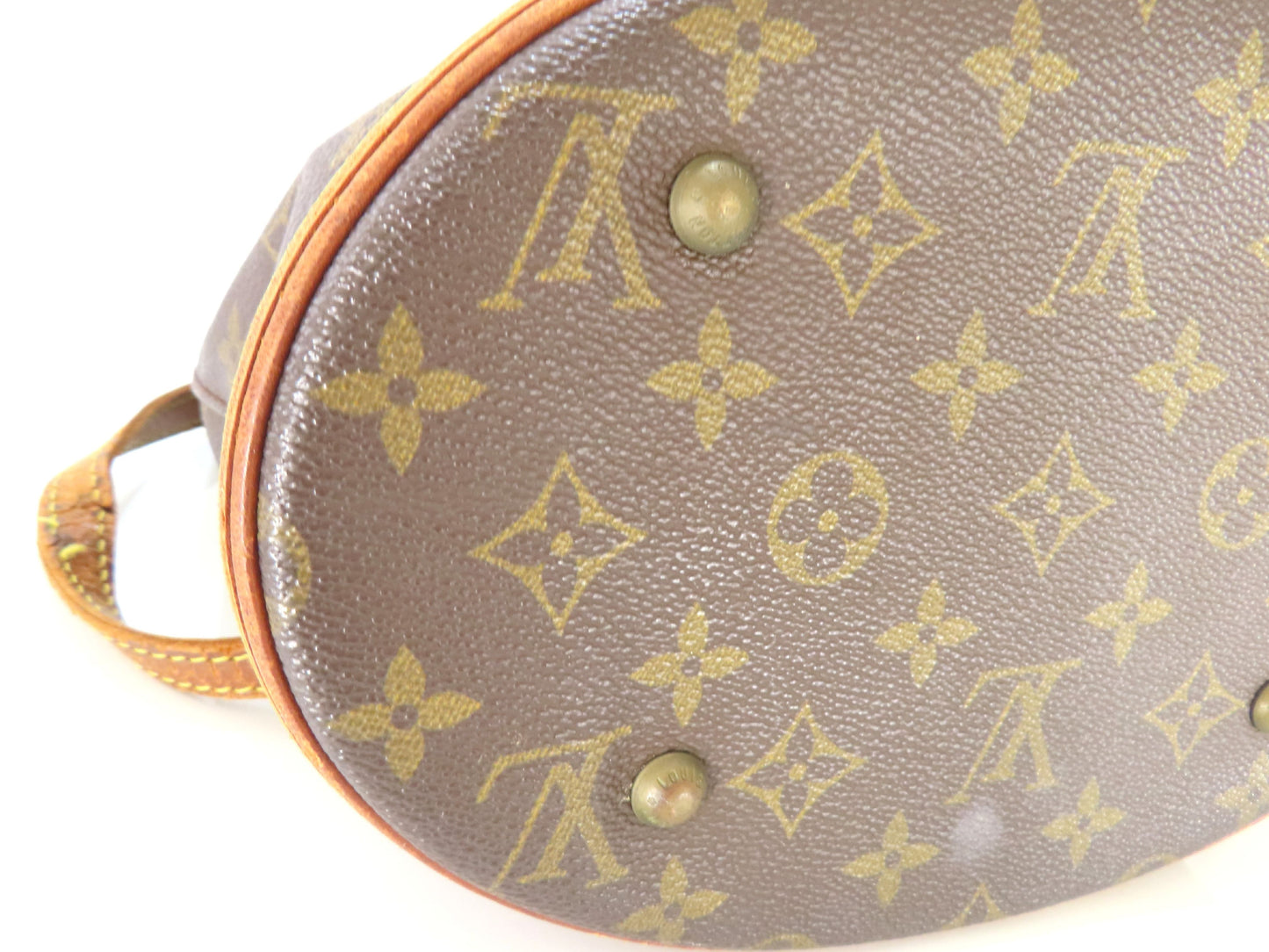 LOUIS VUITTON Monogram Monogram Bucket PM M42238 FL0053 Tote Bag