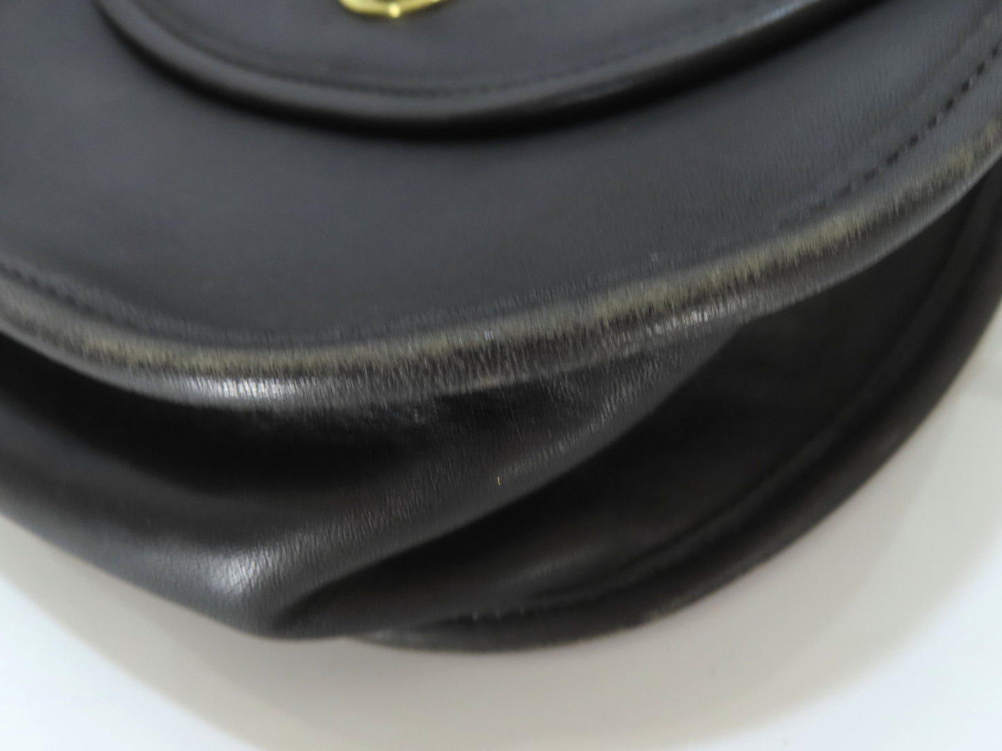 COACH 9957 2-Way Shoulder Bag, Handbag, Black Leather, Shoulder Bag