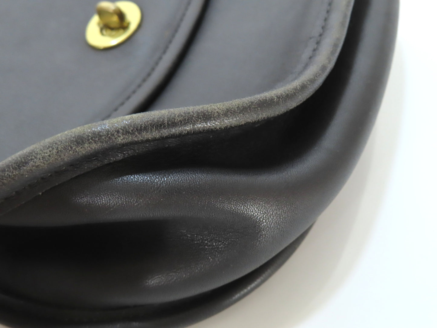 COACH 9957 2-Way Shoulder Bag, Handbag, Black Leather, Shoulder Bag