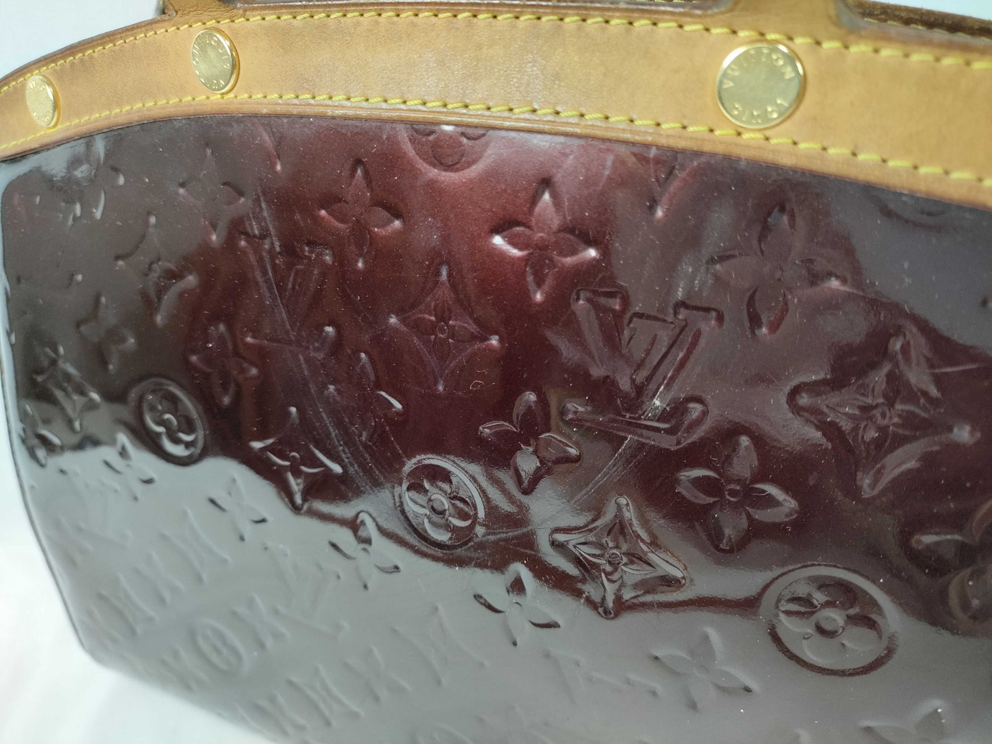 LOUIS VUITTON AA 4191 RFID Unverified Vernis Louis Vuitton Handbag