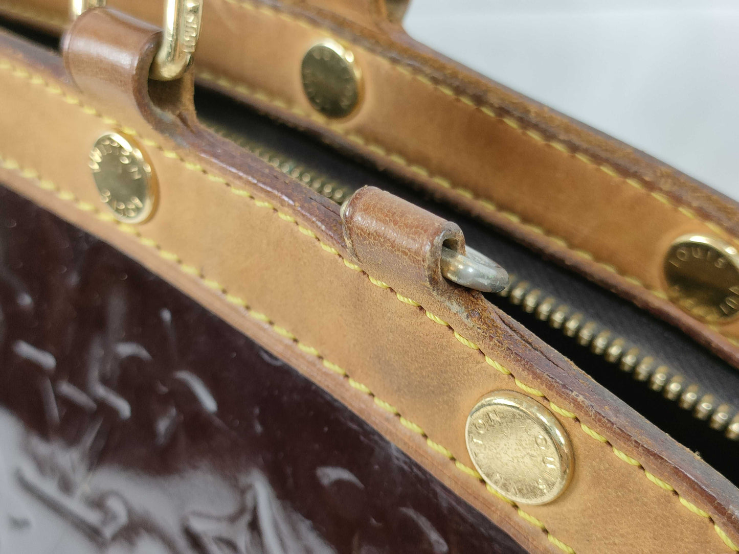 LOUIS VUITTON AA 4191 RFID Unverified Vernis Louis Vuitton Handbag