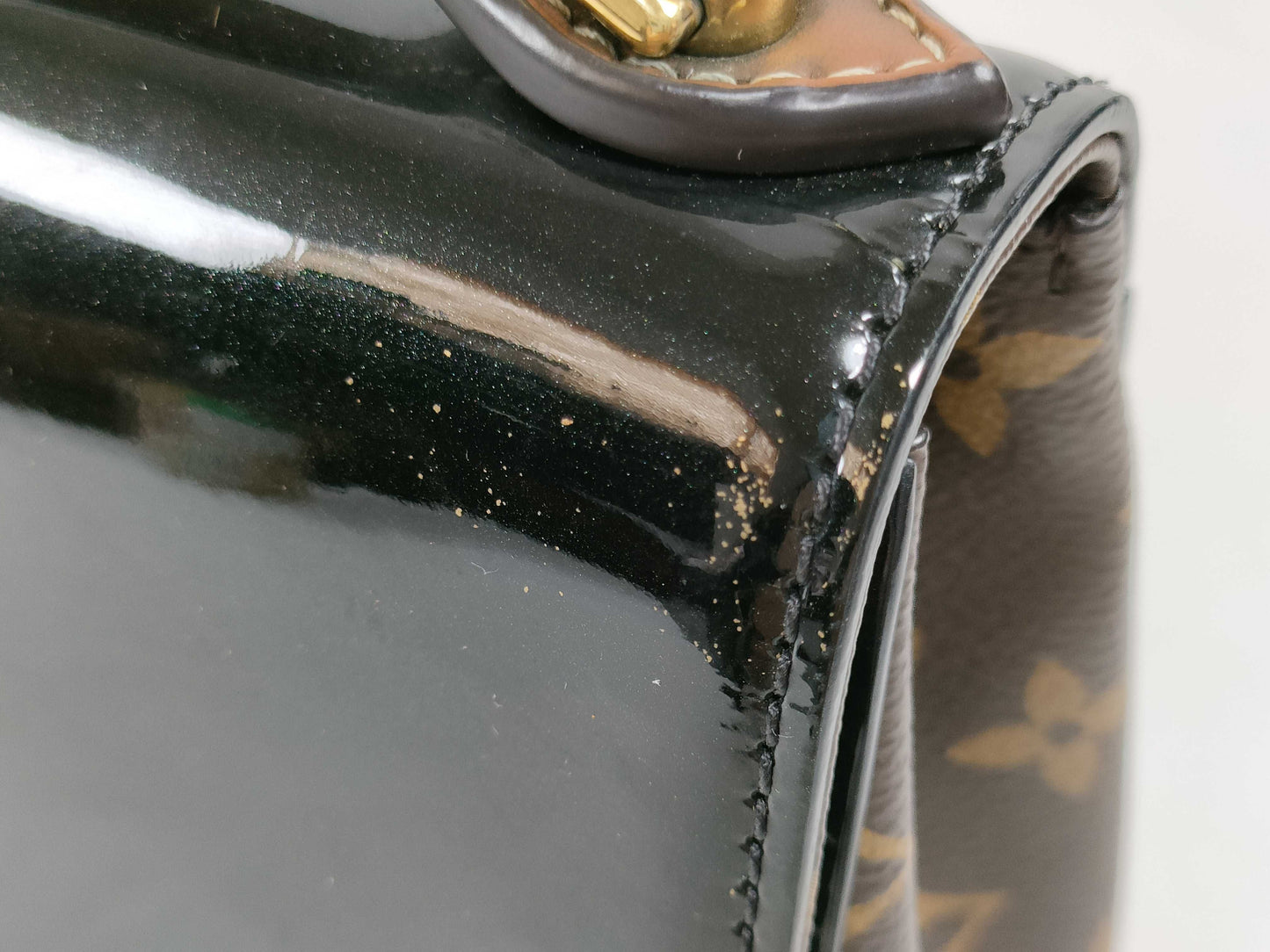 LOUIS VUITTON PL 2158 RFID Verified Monogram Louis Vuitton Message Shoulder Bag Handbag