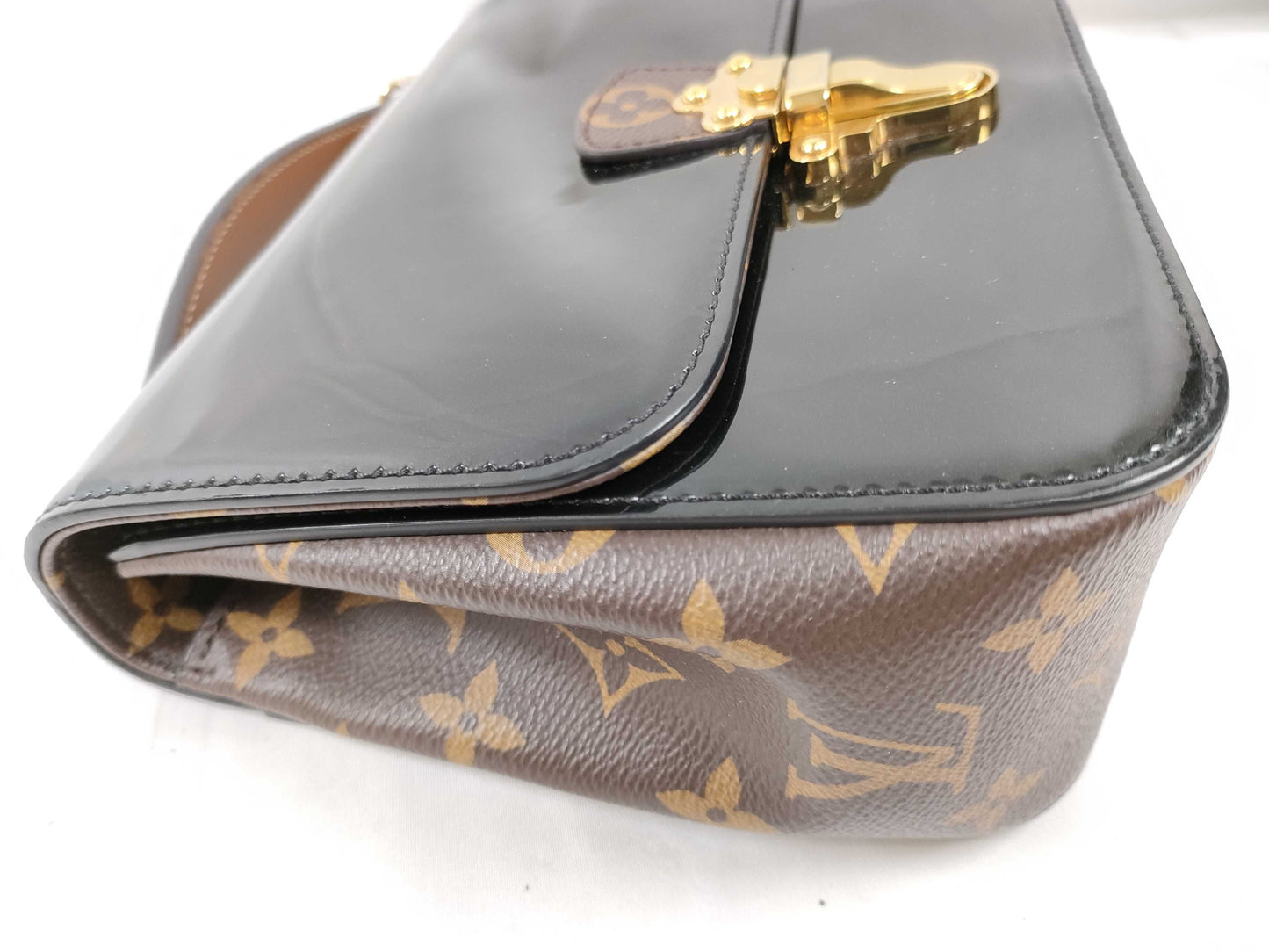 LOUIS VUITTON PL 2158 RFID Verified Monogram Louis Vuitton Message Shoulder Bag Handbag