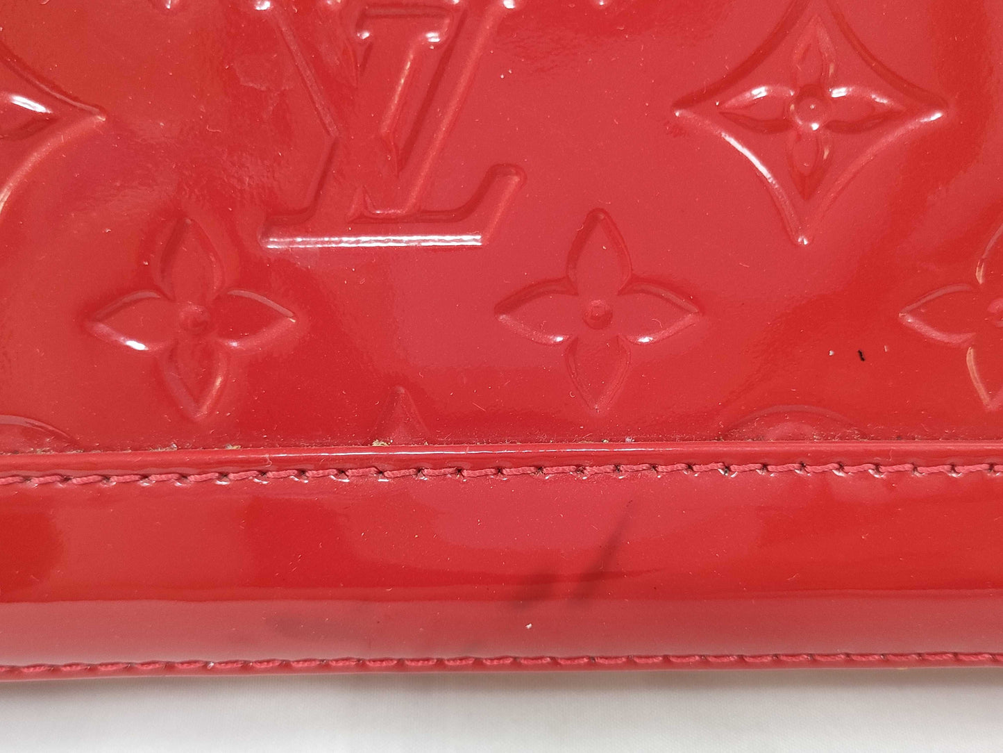 LOUIS VUITTON FL 2165 RFID Unverified Vernis Louis Vuitton Alma BB Handbag