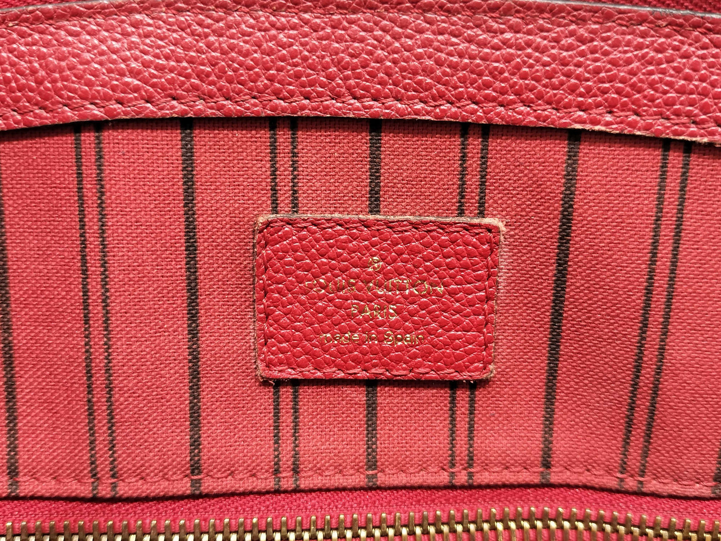 LOUIS VUITTON CA 1196 Monogram Empreinte Louis Vuitton Handbag