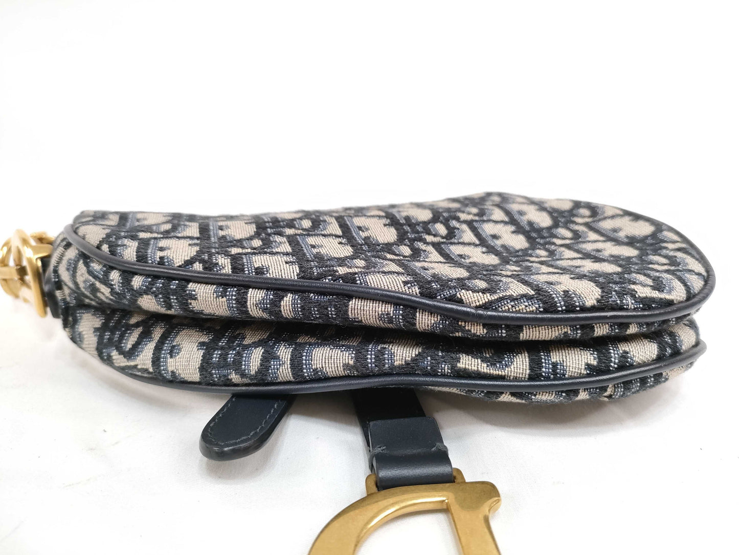 Dior Trotter Dior Oblique Saddle Bag Canvas Shoulder Bag Handbag