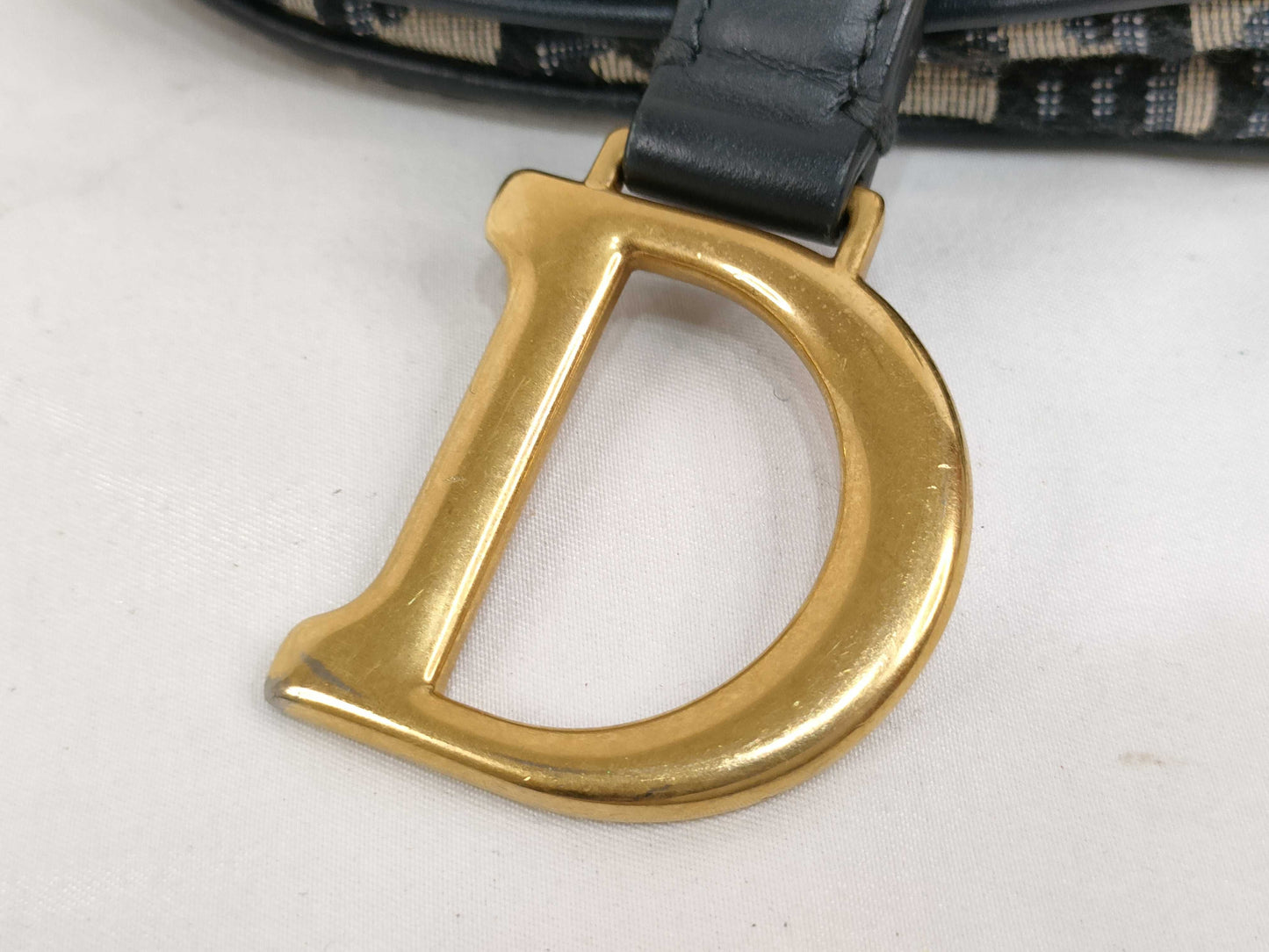 Dior Trotter Dior Oblique Saddle Bag Canvas Shoulder Bag Handbag