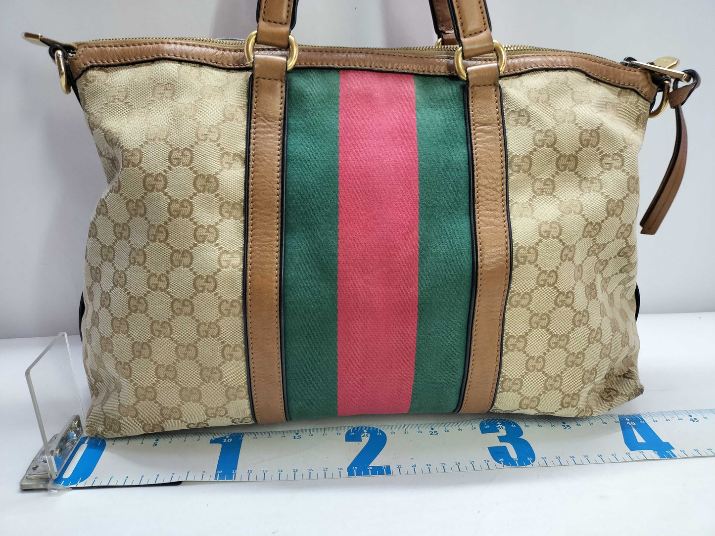 GUCCI GG Canvas Gucci Hand Shoulder Bag Tote Bag