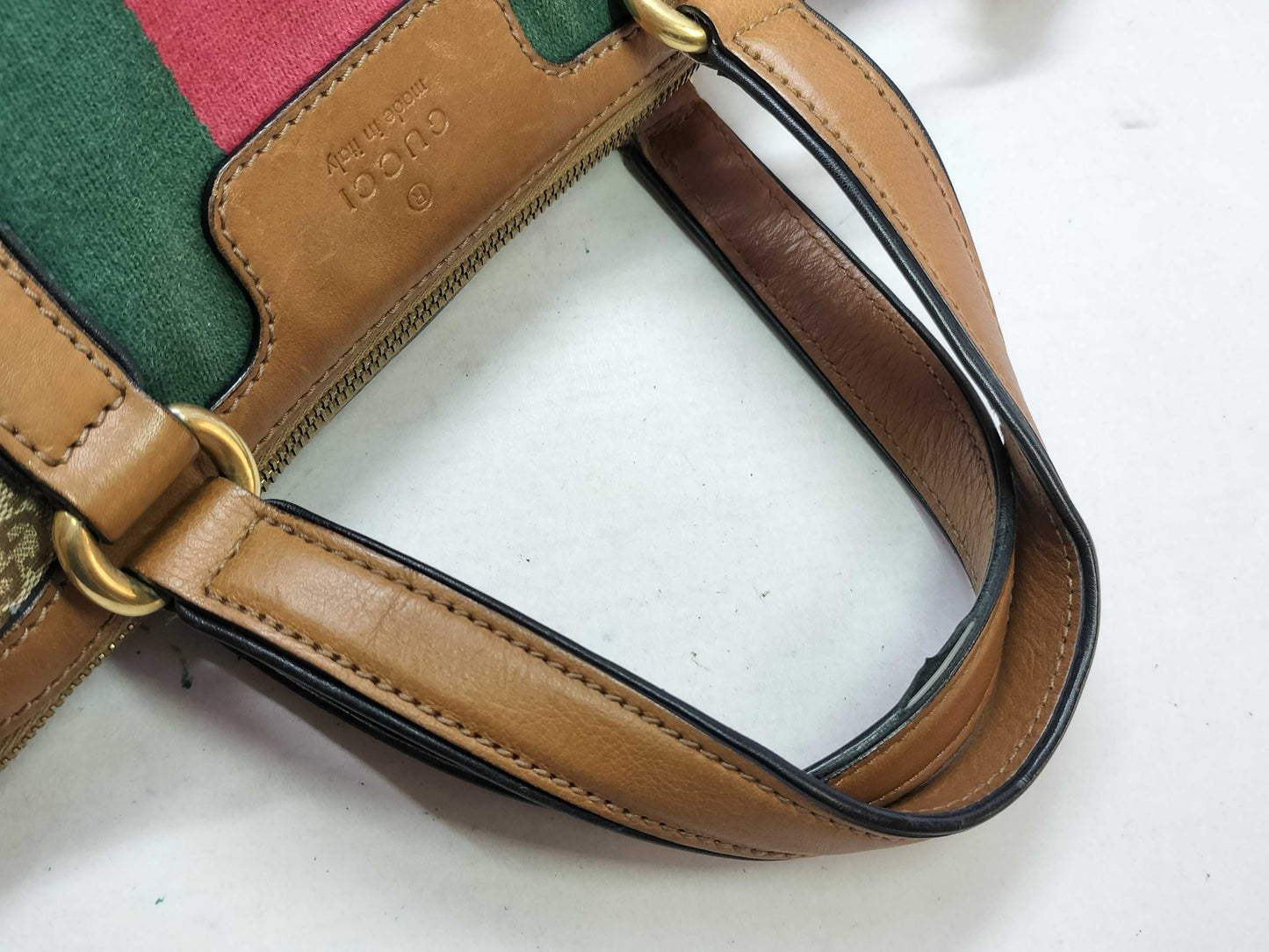 GUCCI GG Canvas Gucci Hand Shoulder Bag Tote Bag