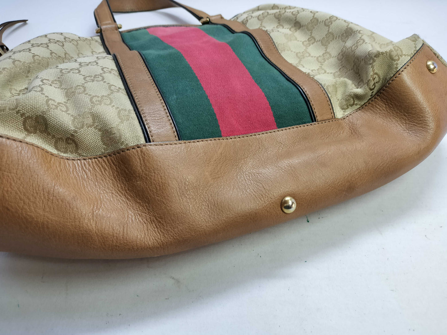 GUCCI GG Canvas Gucci Hand Shoulder Bag Tote Bag