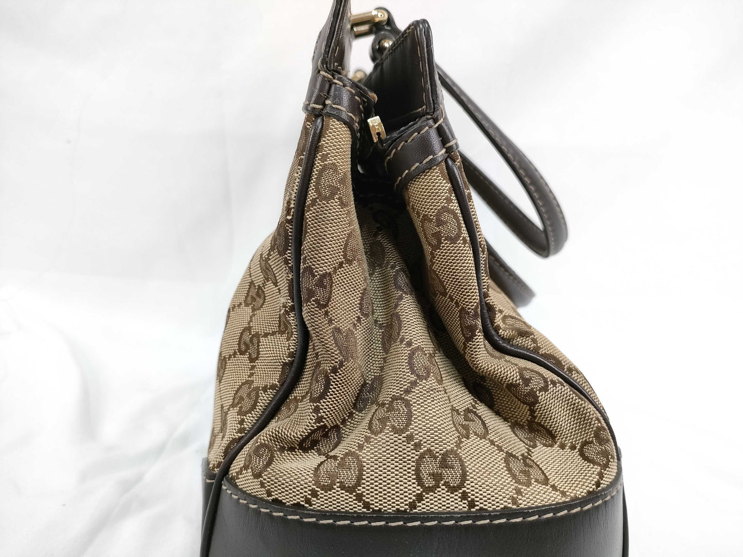 GUCCI GG Canvas Gucci Tote Bag Handbag