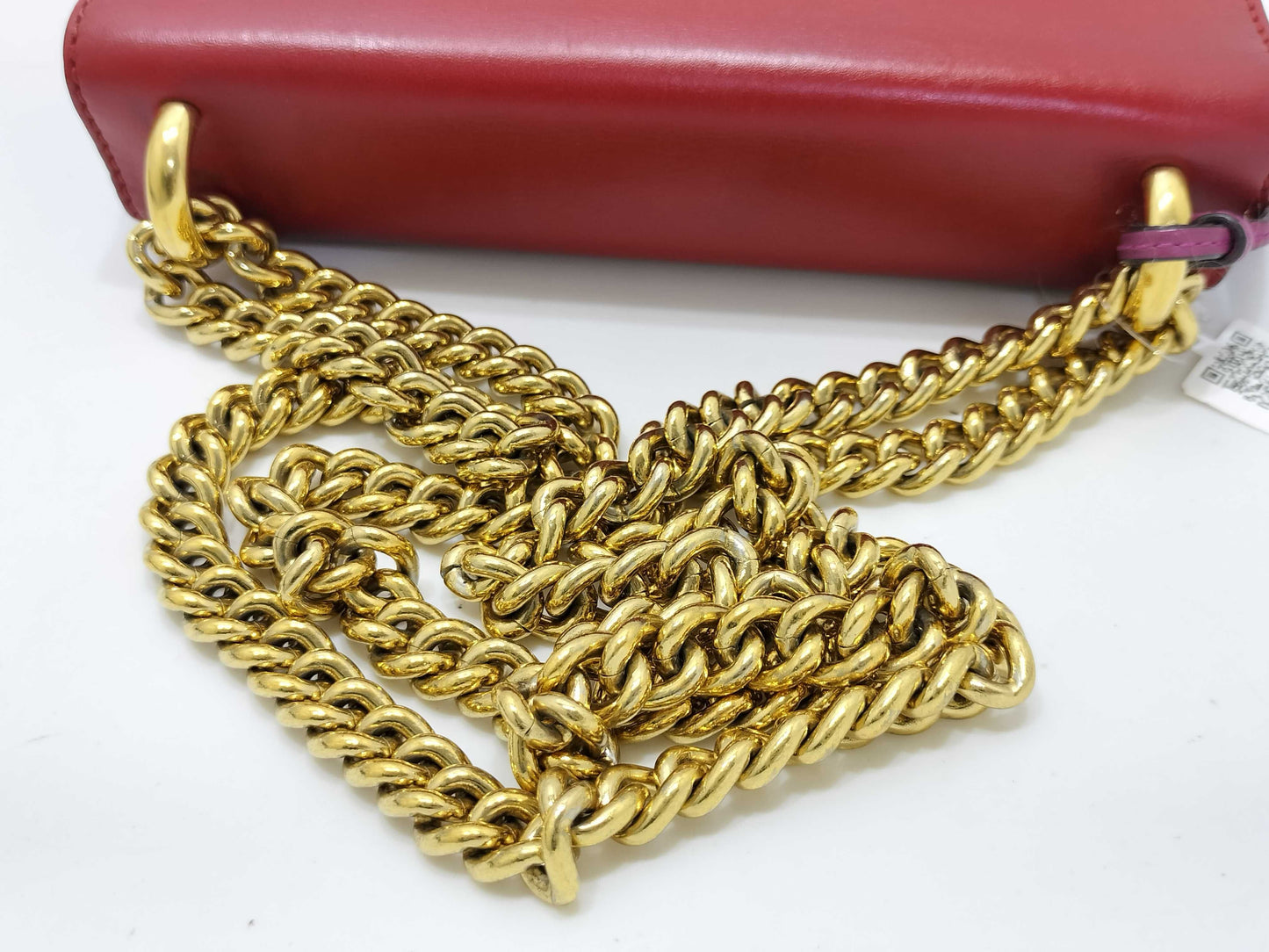 GUCCI GG Supreme Gucci Chain Shoulder Bag Shoulder Bag