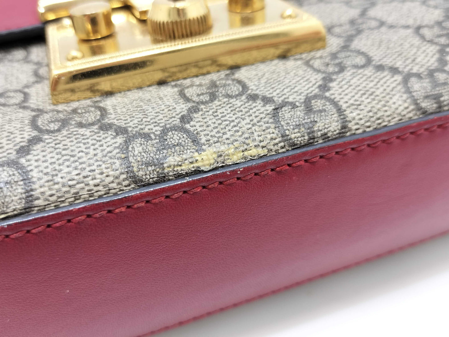 GUCCI GG Supreme Gucci Chain Shoulder Bag Shoulder Bag
