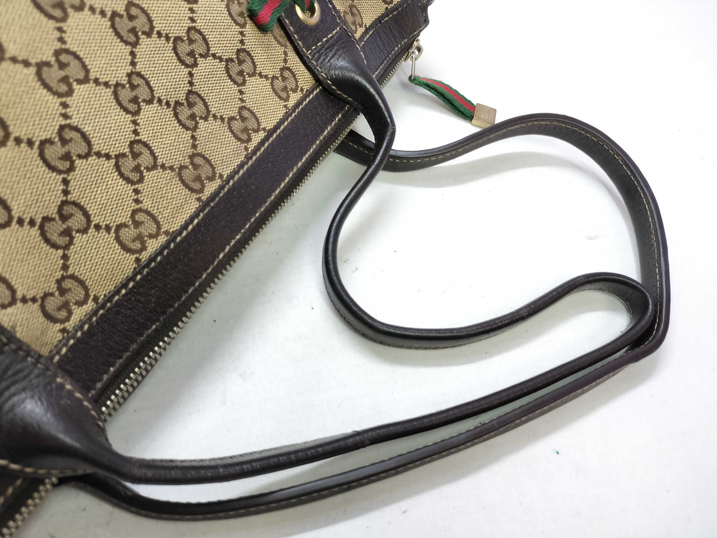 GUCCI GG Canvas Gucci Handbag Tote Bag