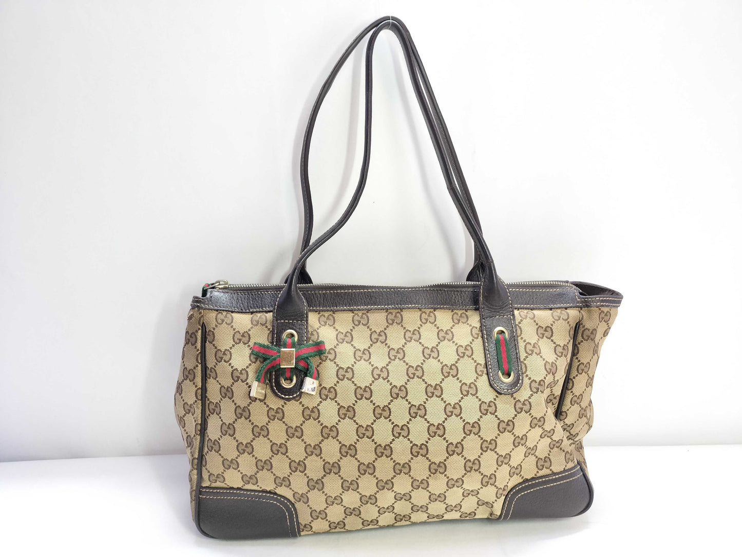 GUCCI GG Canvas Gucci Handbag Tote Bag