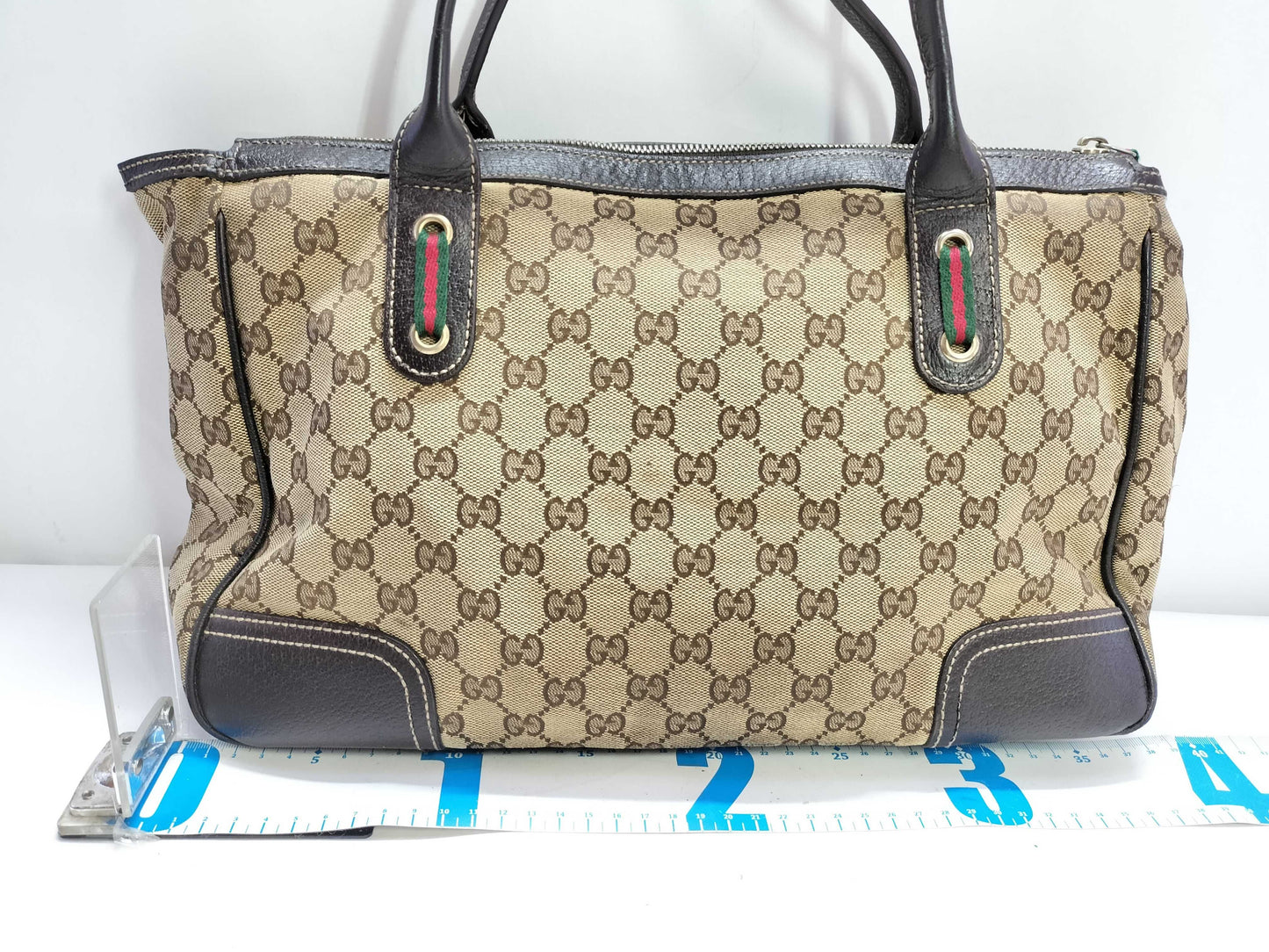 GUCCI GG Canvas Gucci Handbag Tote Bag