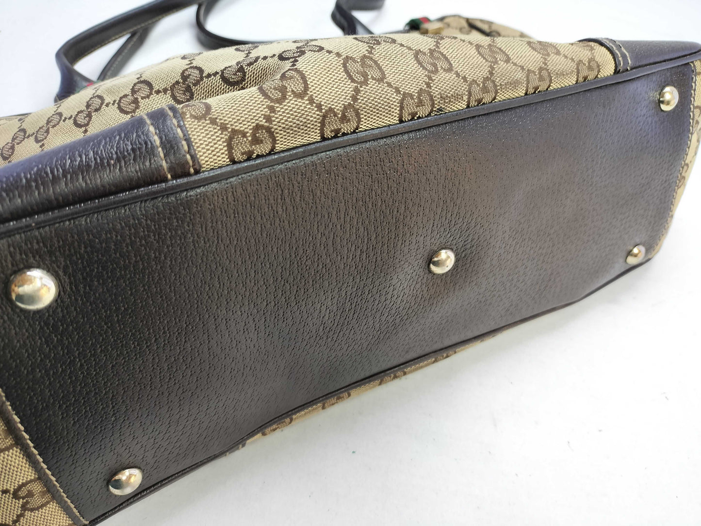 GUCCI GG Canvas Gucci Handbag Tote Bag