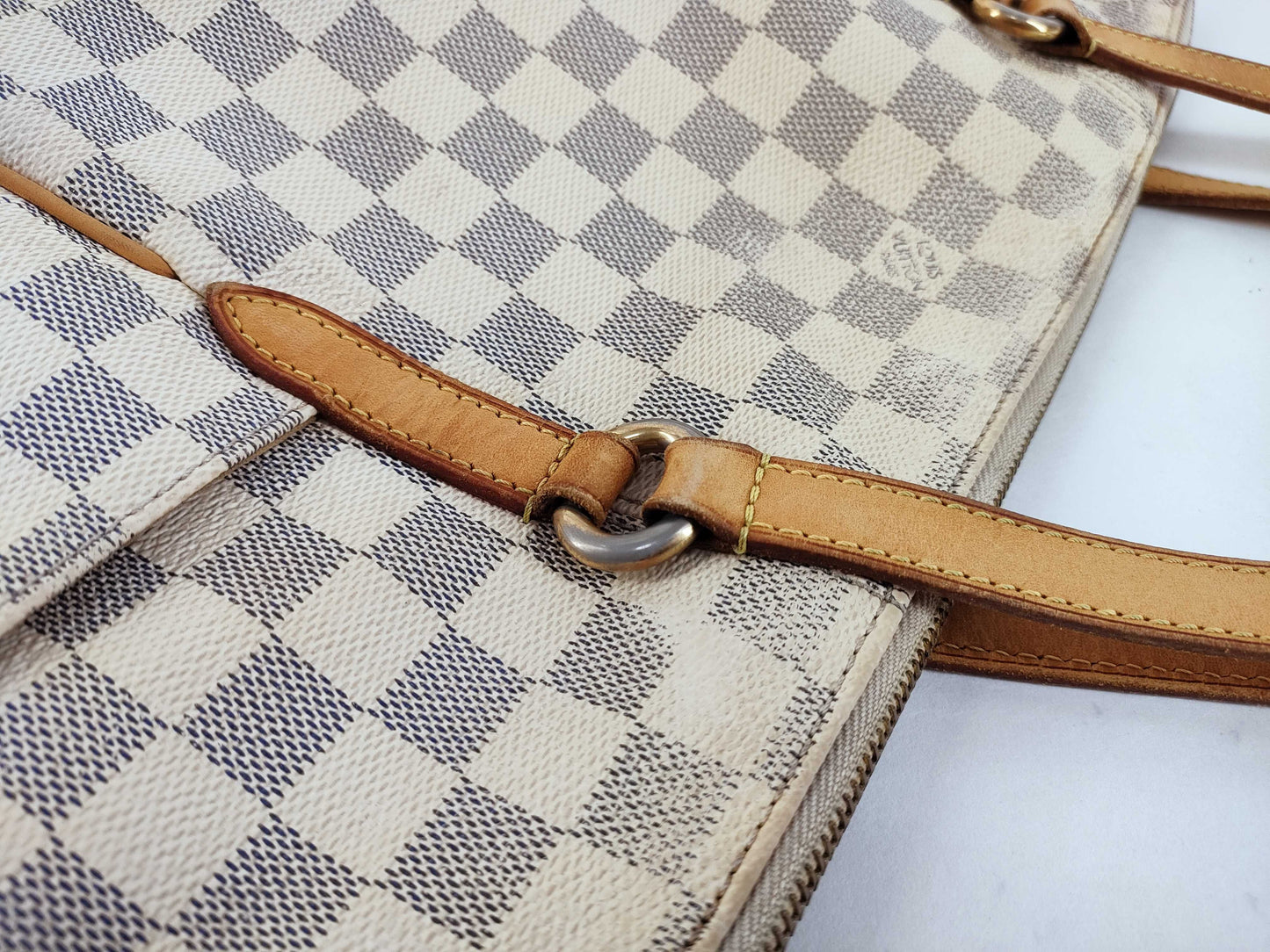 LOUIS VUITTON AR4170 Damier Azur Louis Vuitton Handbag Tote Bag
