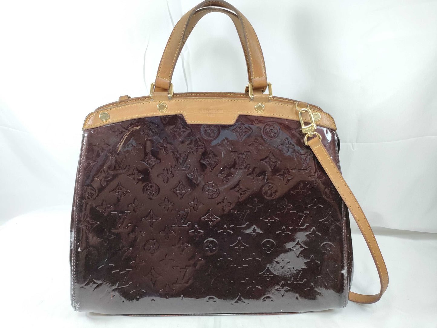 LOUIS VUITTON RFID Unverifiable Serial Number Unverifiable Vernis Louis Vuitton Handbag