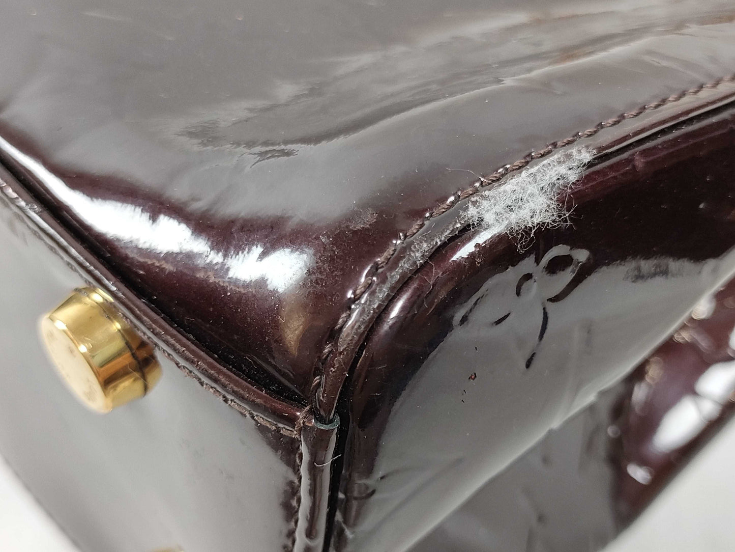 LOUIS VUITTON RFID Unverifiable Serial Number Unverifiable Vernis Louis Vuitton Handbag