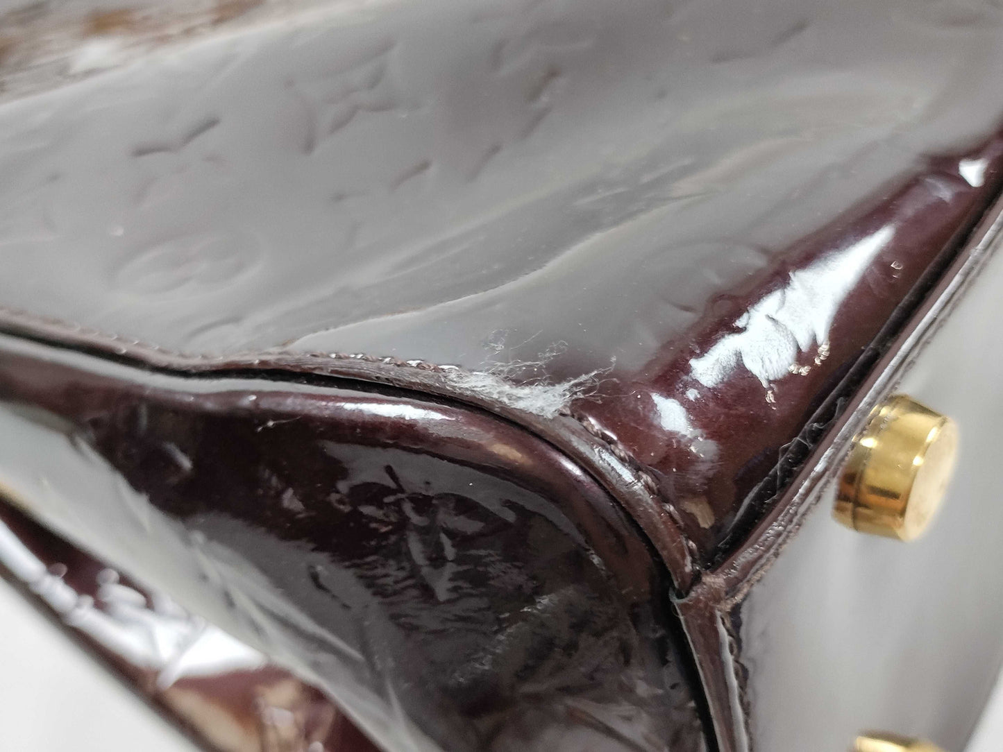 LOUIS VUITTON RFID Unverifiable Serial Number Unverifiable Vernis Louis Vuitton Handbag