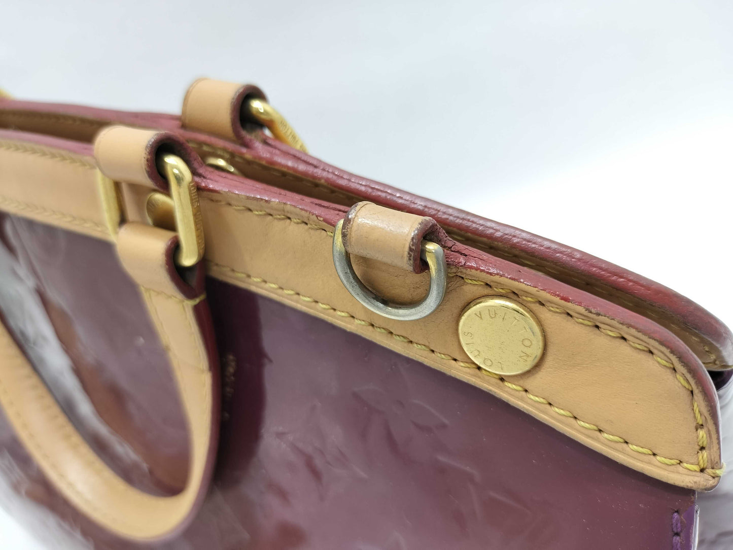 LOUIS VUITTON SR 0154 Vernis Louis Vuitton Handbag