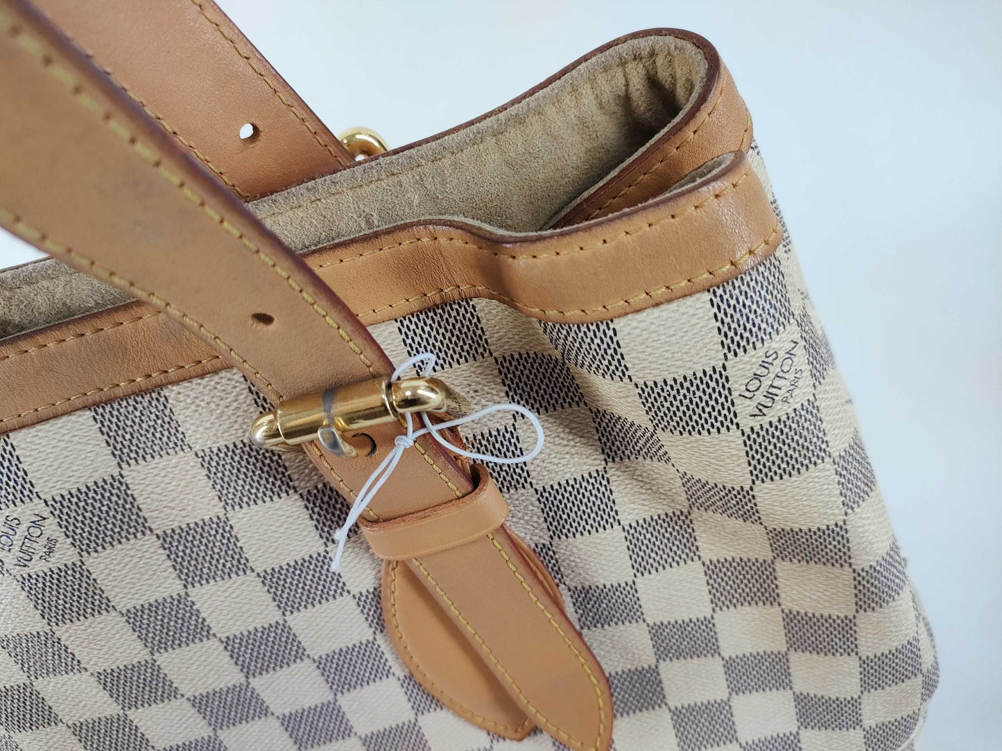 LOUIS VUITTON Unconfirmed Damier Azur Louis Vuitton Hand Shoulder Bag Tote Bag