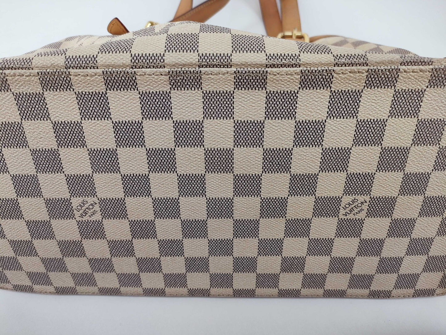 LOUIS VUITTON Unconfirmed Damier Azur Louis Vuitton Hand Shoulder Bag Tote Bag