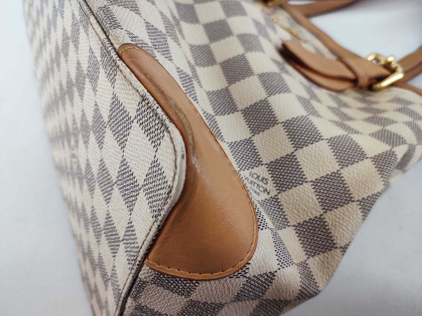 LOUIS VUITTON Unconfirmed Damier Azur Louis Vuitton Hand Shoulder Bag Tote Bag