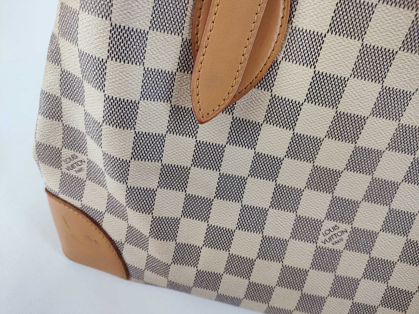 LOUIS VUITTON Unconfirmed Damier Azur Louis Vuitton Hand Shoulder Bag Tote Bag