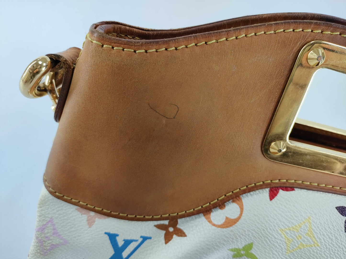 LOUIS VUITTON Monogram Multicolore Handbag with Serial Number