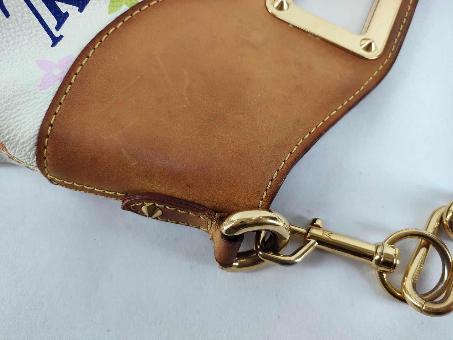 LOUIS VUITTON Monogram Multicolore Handbag with Serial Number